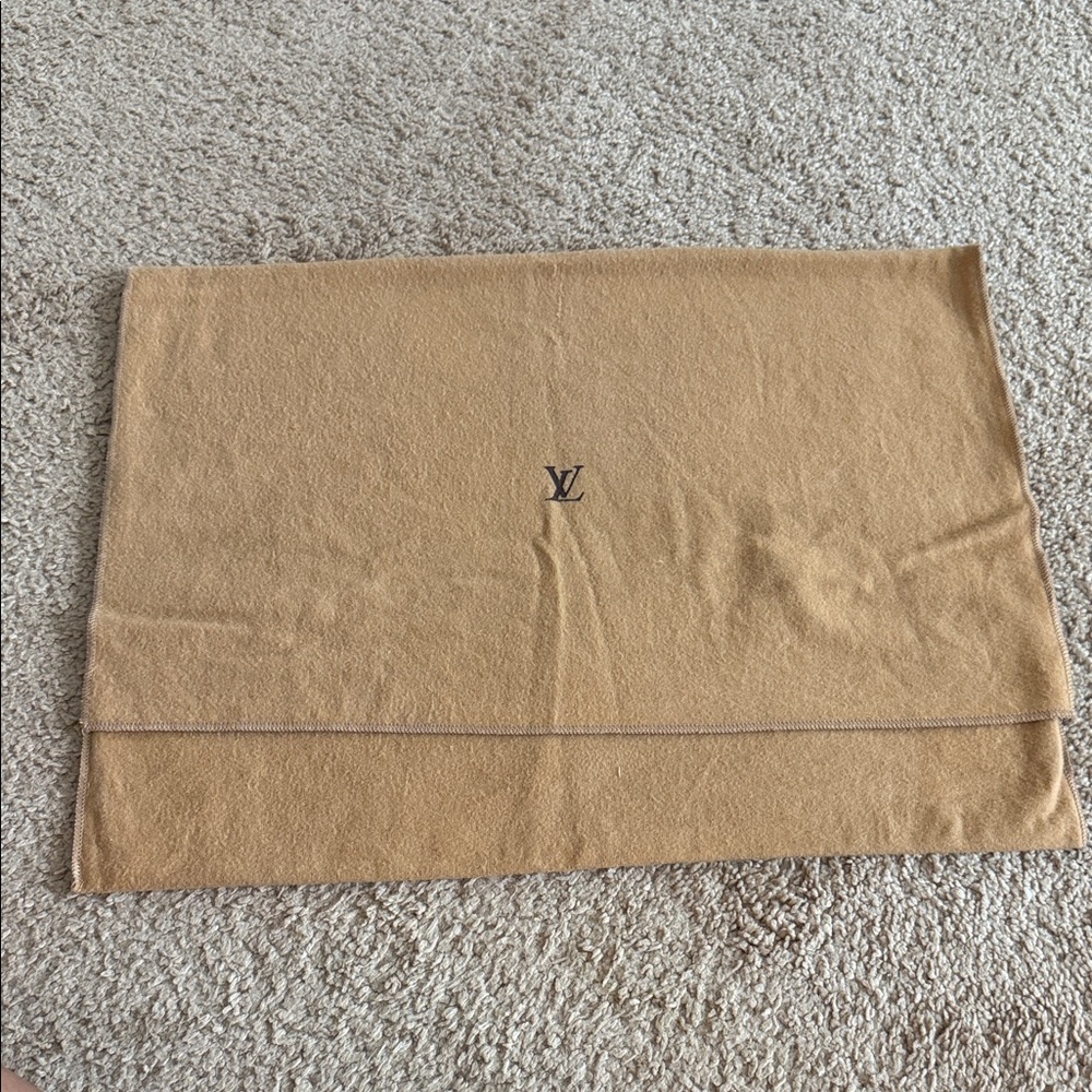 Louis Vuitton Camel Dust Bag